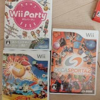 お値下げ　wii 本体セット&ゲームソフト8個付きの画像