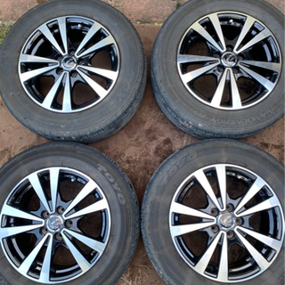 〔195/65R15〕タイヤ、ホイール　4本セットの画像