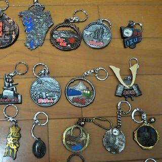観光地土産キーホルダー　大量セットの画像
