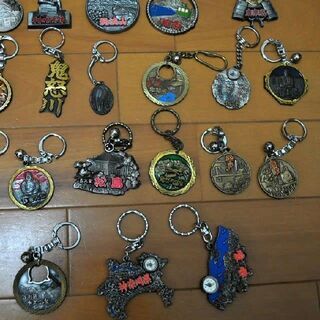 観光地土産キーホルダー　大量セットの画像