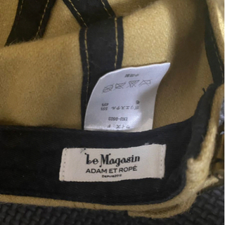 Adam et Rope’Le Magasin PLAYメルトンキャップ　帽子　アダムエロペルマガザンの画像