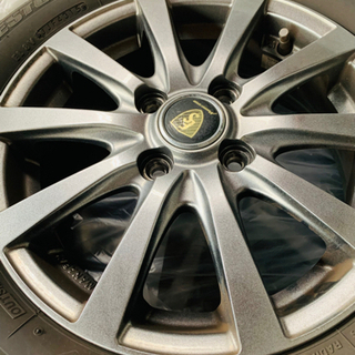 14インチタイヤホイール4本セット　155/64 R14 ウェイク　4穴　軽自動車の画像