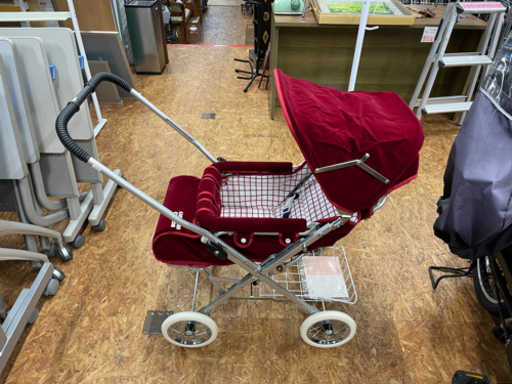 未使用　ベビーカー　昭和レトロ　象印
