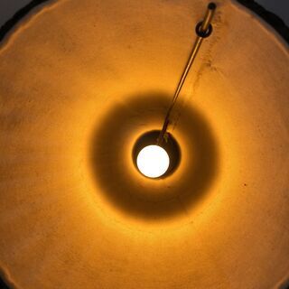  竹製 行灯 高さ150cm 和風照明 フロアースタンド フロアーランプ 木製 行燈照明 ①の画像