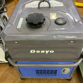 Denyo インバーター発電機　キャスター付　【店頭取引限定】【中古品】早い者勝ち！🚛足立区近郊配送可能！