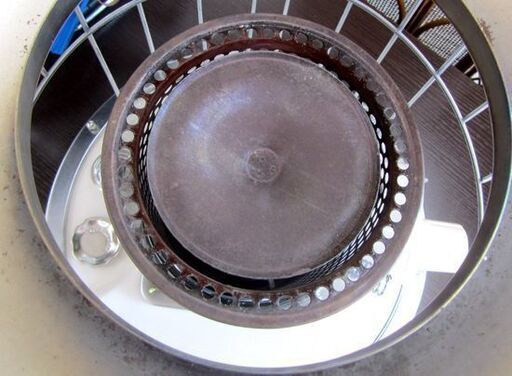 中古 アルパカ 石油ストーブ アイボリー 6.0L TS-77SN Alpaca 箱あり 芯上下式 札幌市