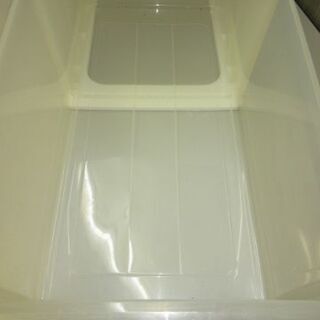stp-1087　プラスチックケース①　在庫複数　幅38　プラケース　収納ケース 白　衣装ケース　押し入れ収納　衣類ケース　収納　押入れ　押入　引出　衣類収納の画像