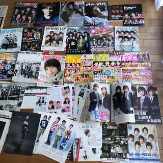 【お値下げ】若い　Hey! Say! JUMP 雑誌　切り抜き　うちわ