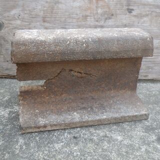 鉄道レール材 中古鋼材 金床 アンビル レール床 