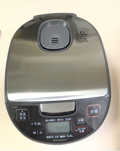 SHARP 炊飯器　計量カップ、しゃもじ付き