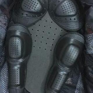 メッシュジャケット バイクジャケット ライダースジャケット プロテクター付き メンズ 春夏秋用の画像