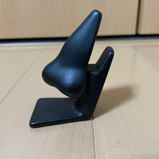 GLASSES HOLDER ''BIG NOSE'' BLACK  グラスホルダー　ビッグ ノーズ　メガネ置き　の画像