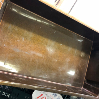 寿司屋　弁当箱入れ　容器　桶　長方形　2つの画像