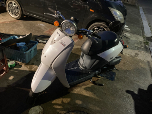 HONDA トゥデイ TODAY ホワイト　実働