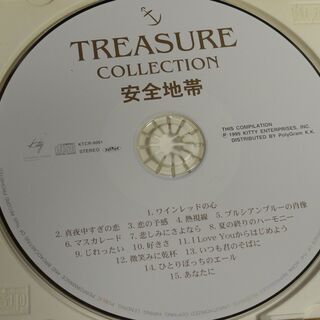 ★TREASURE COLLECTION  Anzenchitai  安全地帯の画像
