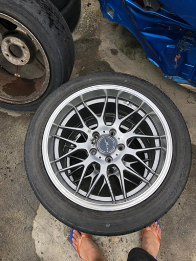 タイヤ＆ホイル4点セット　17インチ