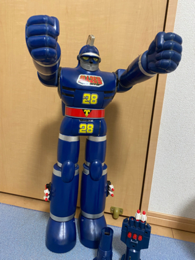 昭和レトロ 鉄人28号 ポピー ジャンボマシンダー 全高役60cm ミサイル6本 激レア 