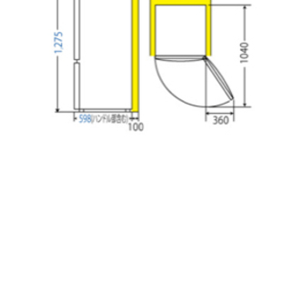 Haier 冷蔵庫 2016年製の画像