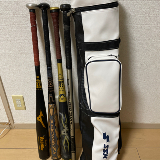 軟式バット（ケース付き）