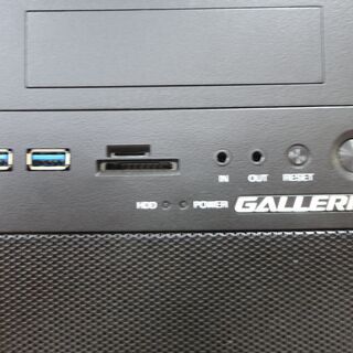 GALLERIA デスクトップパソコン GALLERIA XV 2018年製 モノ市場半田店 131の画像