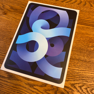 お値引きしました！【ケース付き・ほぼ未使用】Apple アップル iPad Air（第4世代）Wi-Fiモデル 256GB スカイブルーの画像