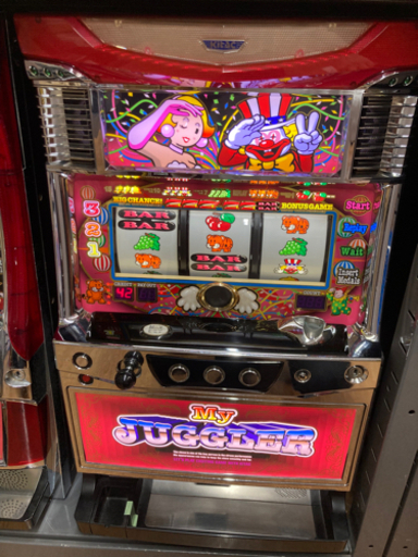 MYジャグラー　実機　スロット台