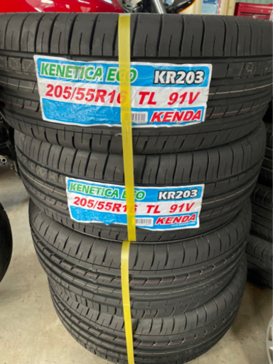 タイヤ4本セット新品　決まりました