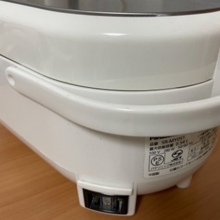 炊飯器 Panasonic 3合炊 一人暮らしの画像