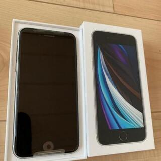 週末セール！iPhone SE 第2世代 64GB SIMフリー 新品未使用 ホワイト 40％off! Whiteの画像