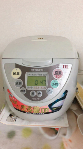 タイガー(TIGER) 炊飯器 5.5合 マイコン 調理メニュー付き 炊きたて