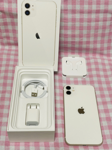 iPhone11 ホワイト　128GB SIMフリー