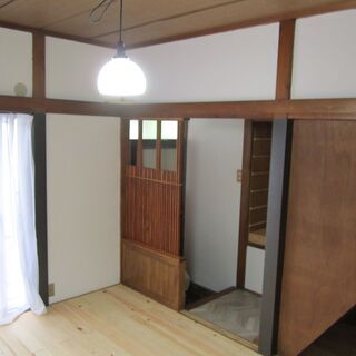 戸建て。7.9万円。無垢材の檜（ヒノキ）のフローリング。DIY可能。 - 足立区