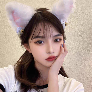 ふわふわ猫耳カチューシャ大人 子供 【10点セット】
