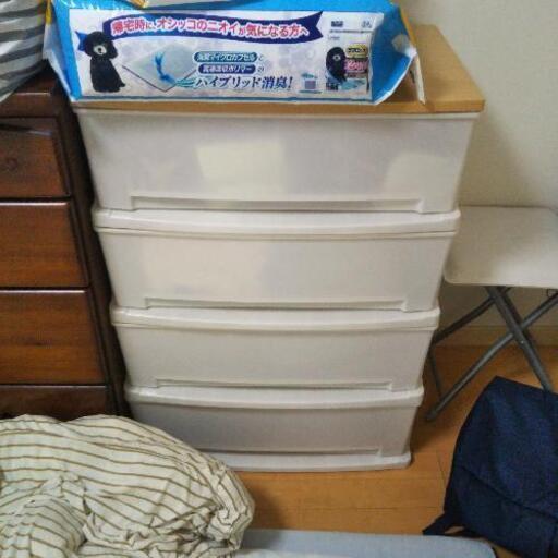 最終値下げ！　ニトリ　チェスト　４段