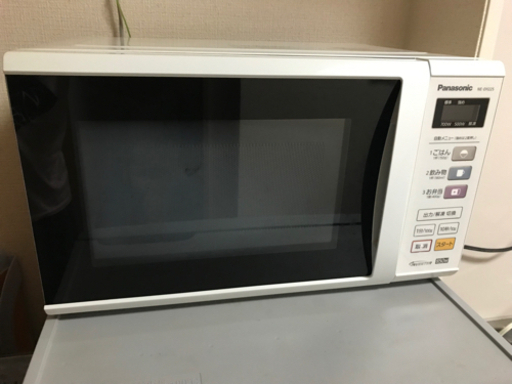 【取引完了】値下げ最終 お渡し9/25-26限定　Panasonic電子レンジ稼動品