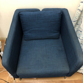 9/24まで　IKEA EKERO 1人掛け　ソファー　椅子の画像