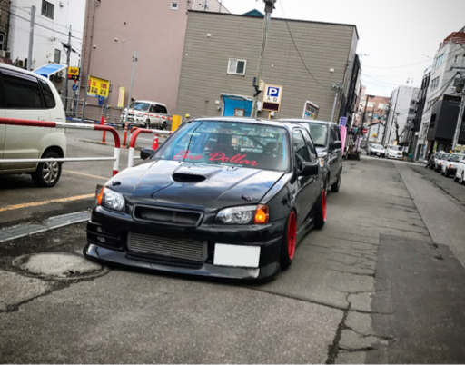 EP91スターレット　ライブスポーツフロントエアロ