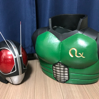 ★ 未使用 仮面ライダー BLACK RX アトラク　1/1 マスク  ブラック