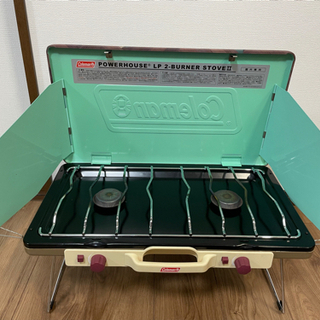 コールマン　インディゴレーベル　LPガス　2バーナーコンロ
