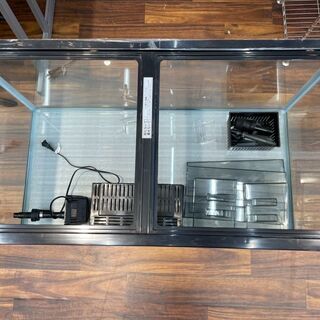 GEX 90cm 水槽 熱帯魚飼育 キャビネット セット 収納棚