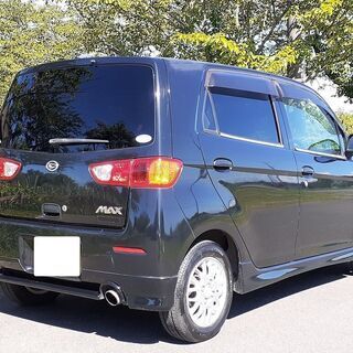 平成１４年　ダイハツ　MAX  X 　クロ　ナビ、ETC付き　６９５００Km　車検Ｒ３，１１，２５の画像