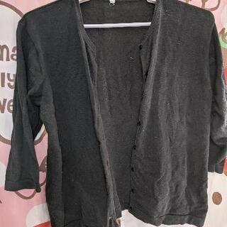 🎀４Ｌ黒カーディガン