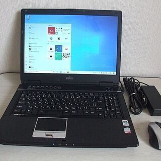 高速SSD120GB搭載 Fujitsu FMV-BIBLO NF/B70 ノートパソコン　(a148) 