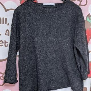 【美品】３Ｌまで着れる黒系セーター