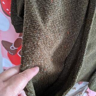 【こうじさんご購入】Ｆサイズ　珍しい形のカーディガンの画像