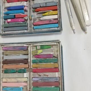 追記あり誰でも簡単に絵が描ける指で描いて心地よい🎶パステルアート教室の画像