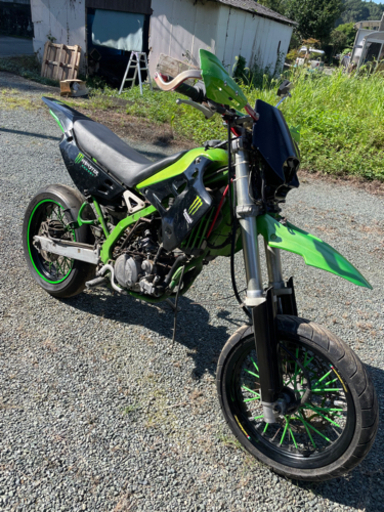 KDX125SR改 200エンジン　不動　レストア　書類あり　部品取り