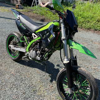 KDX125SR改 200エンジン　不動　レストア　書類あり　部品取り
