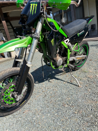 KDX125SR改 200エンジン　不動　レストア　書類あり　部品取り