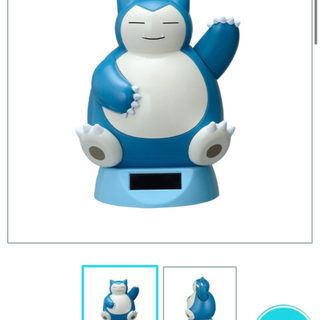 新品　カビゴンソーラーフィギュアの画像